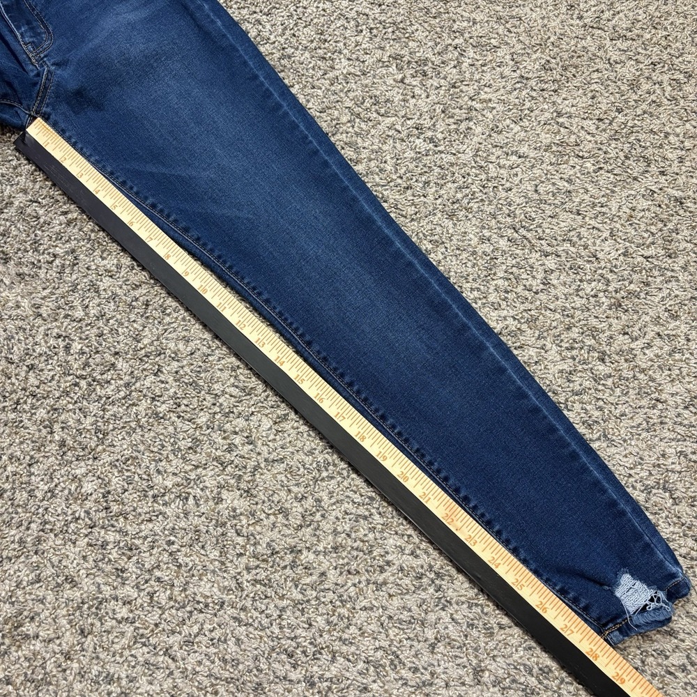 Refuge Denim Miami Skinny Jeans Women's 5 Distressed Raw Hem - Picture 10 of 13